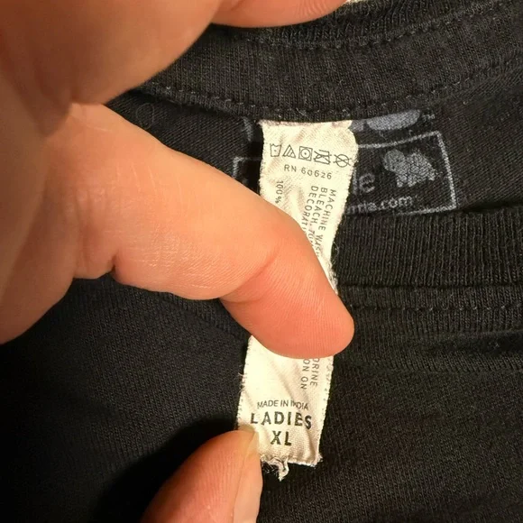 Women’s Star Wars - Mandalorian - Grogu Black Graphic T-Shirt - Picture 4 of 4